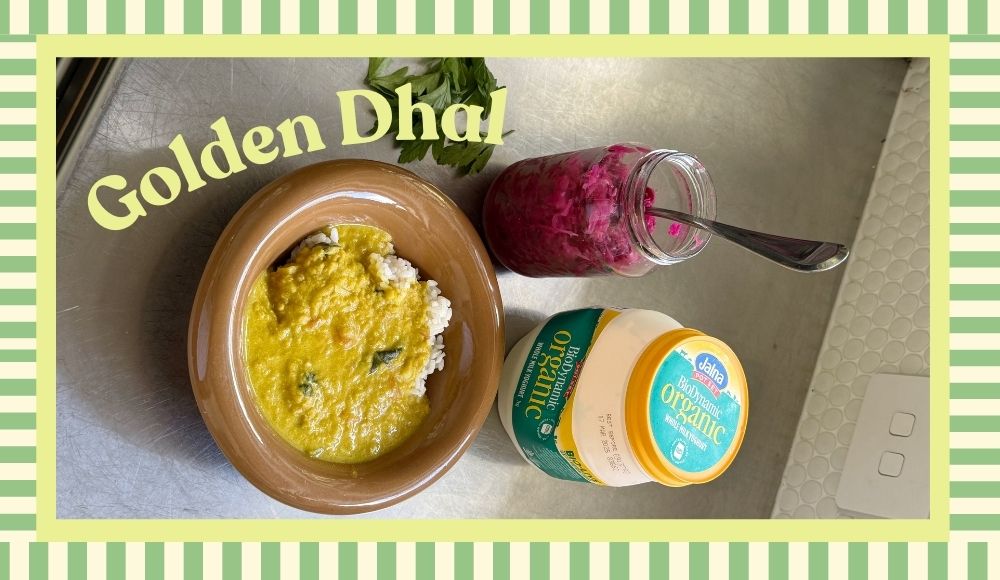 Golden Lentil Dahl by Madeleine Trueman