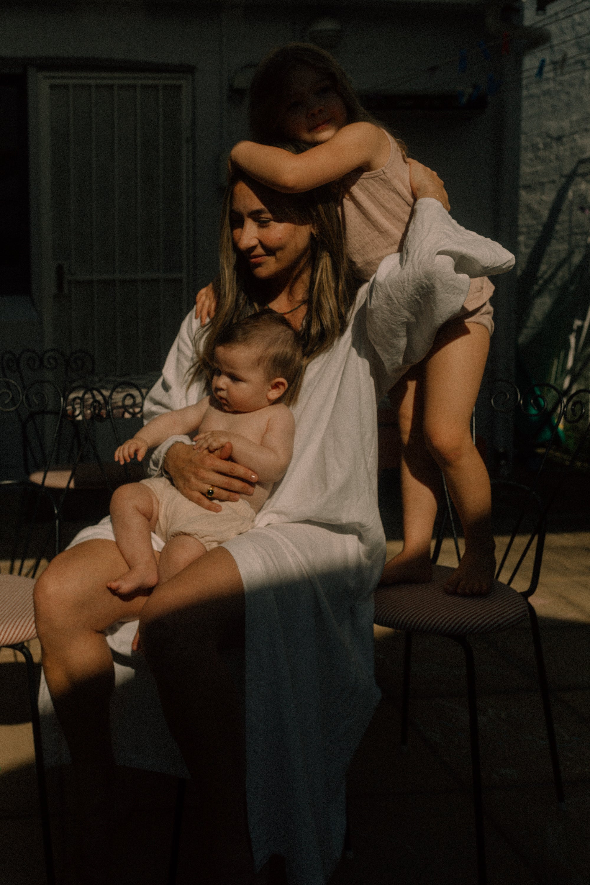 Phile founder Anna and her two kids