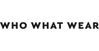 Who what wear black and white logo