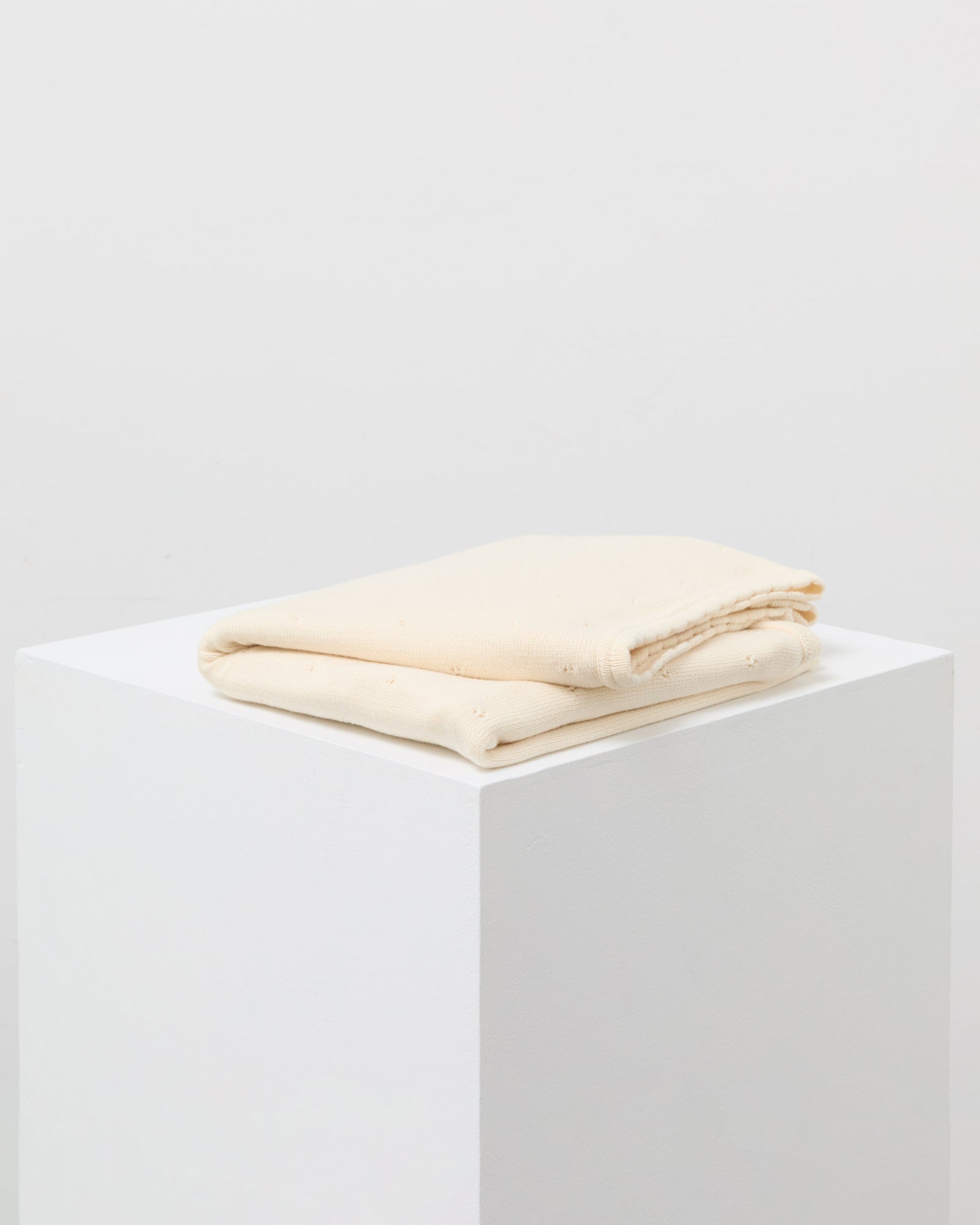 Organic Cotton Pointelle Blanket