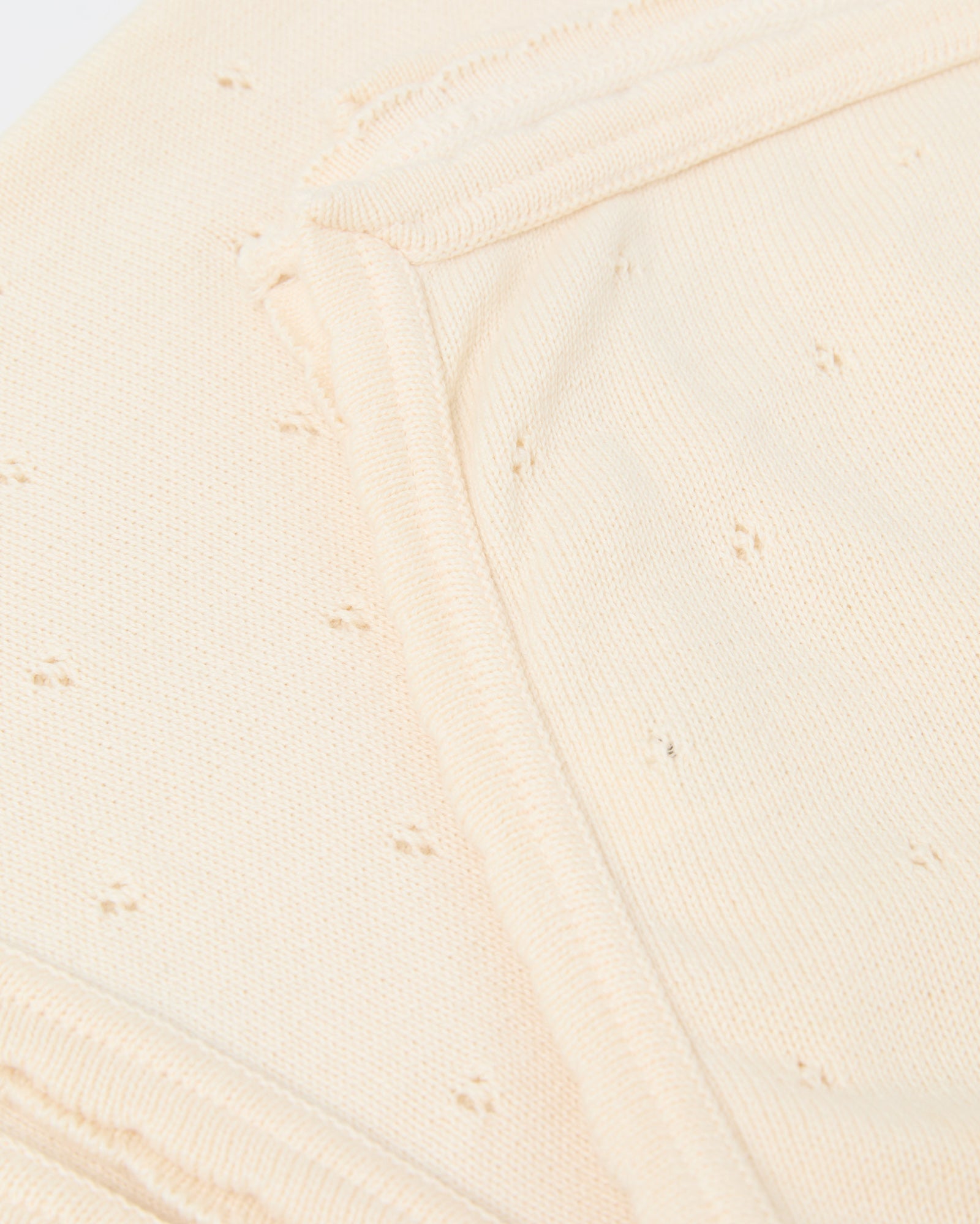 Organic Cotton Pointelle Blanket