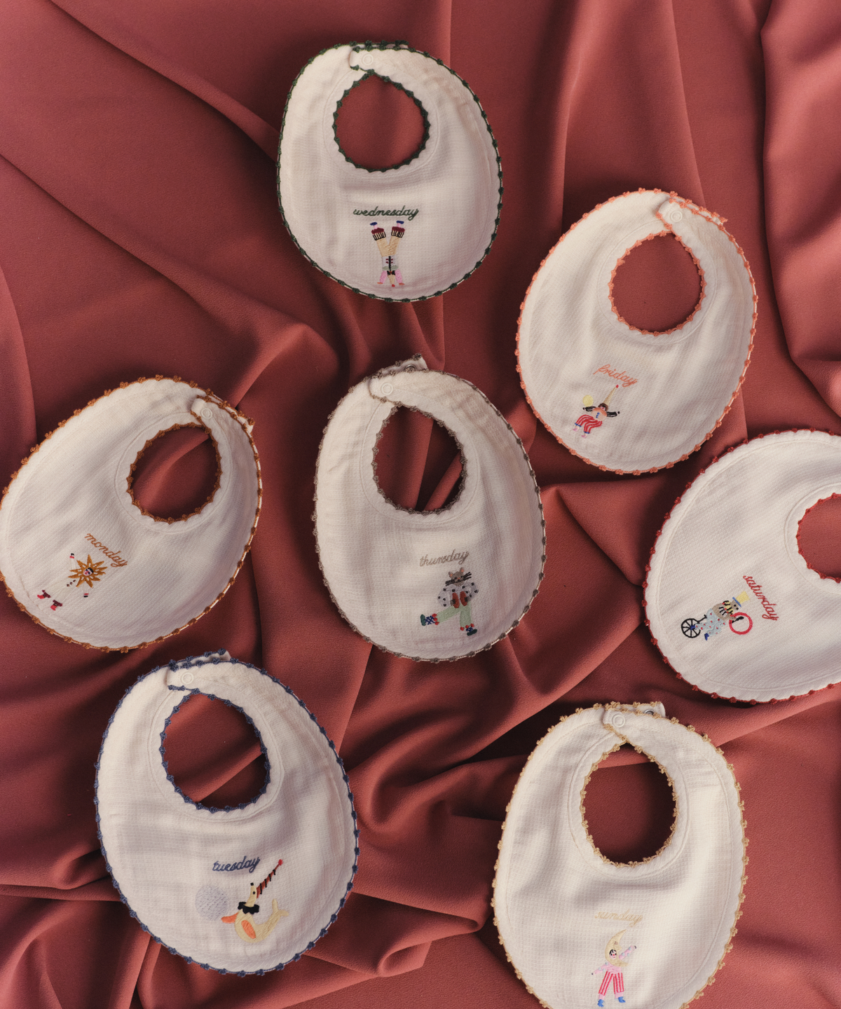 Weekly Set Bibs - Welcome to the Circus
