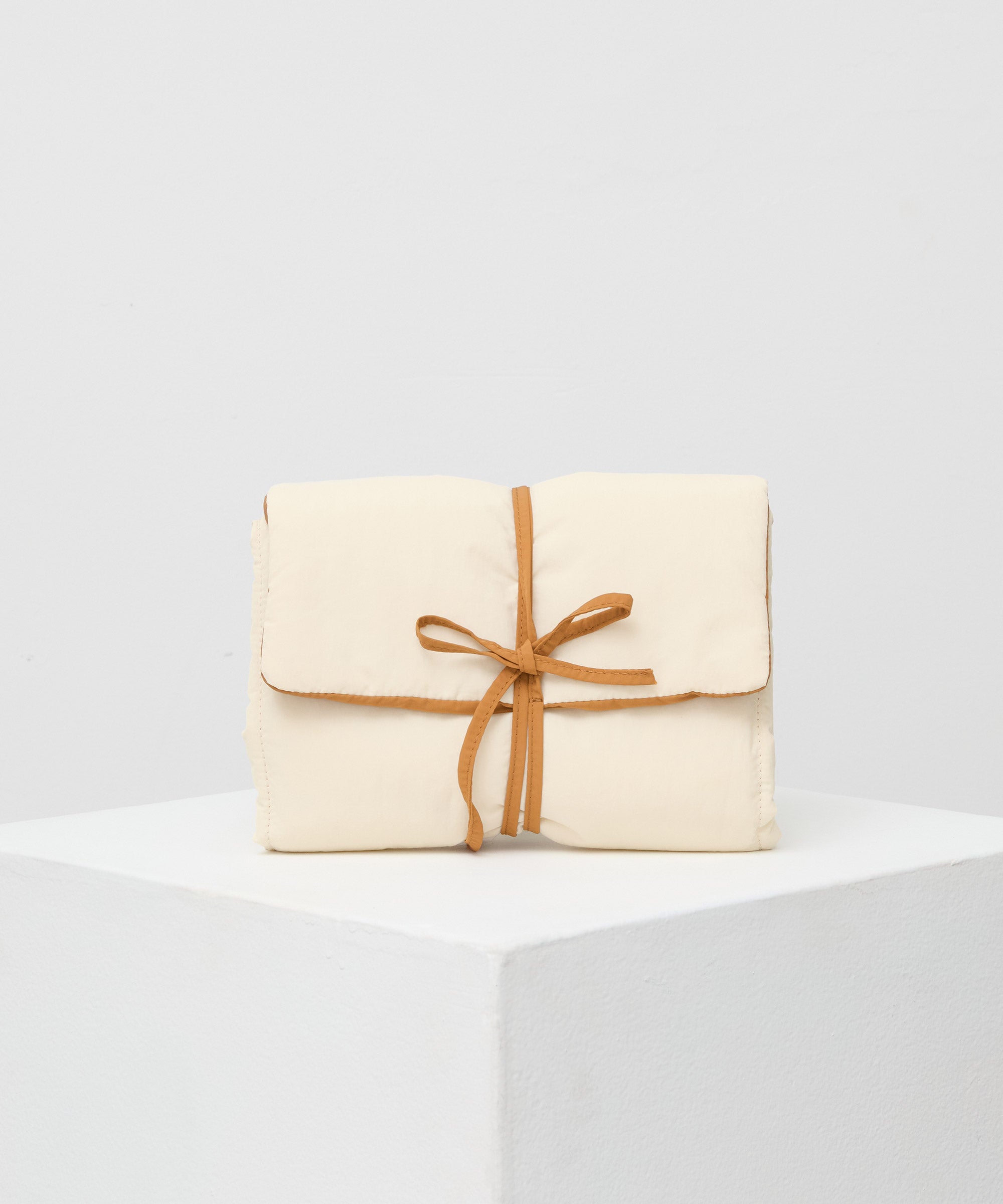 Plush Change Mat Wrap - Milk Cream