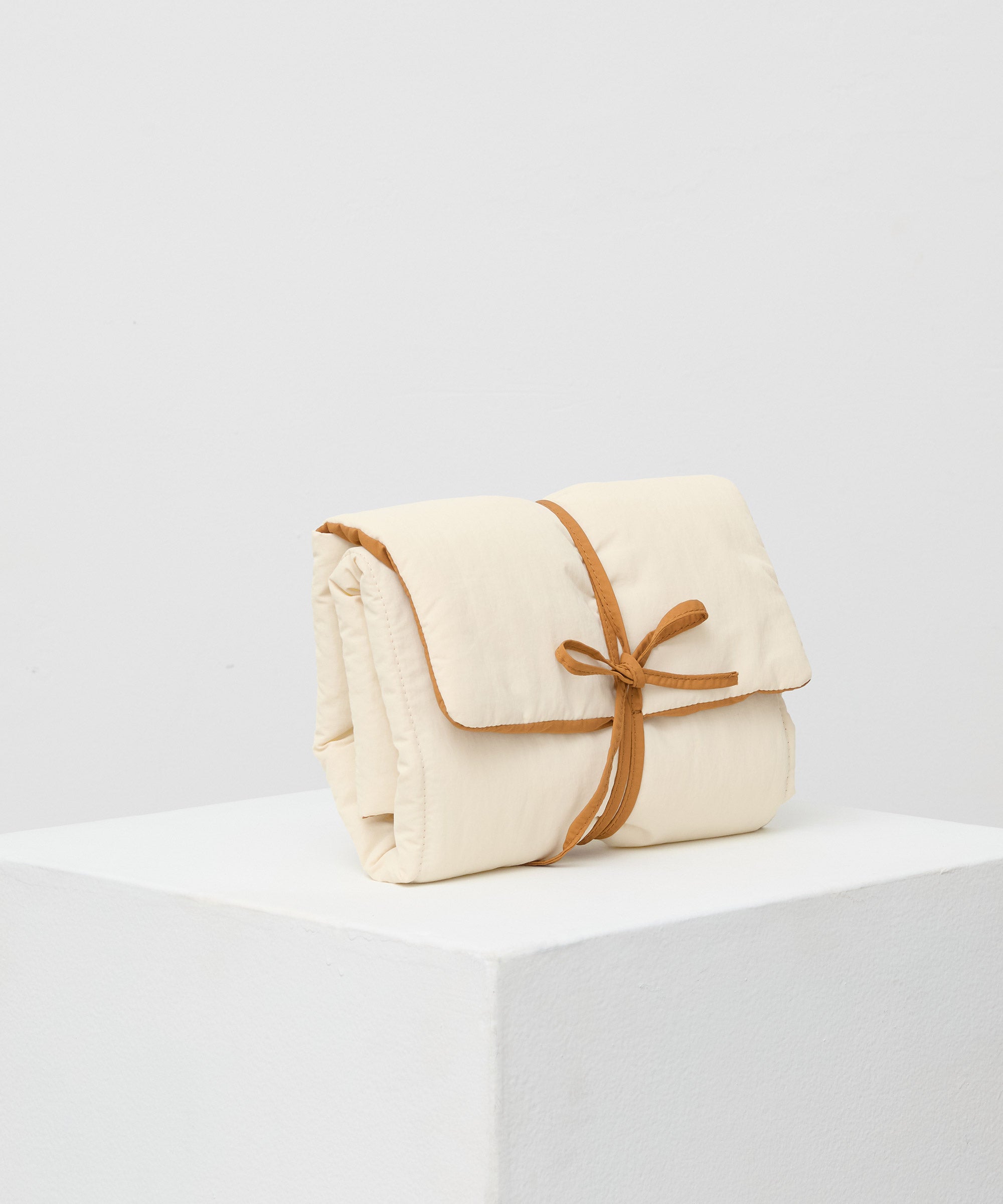 Plush Change Mat Wrap - Milk Cream