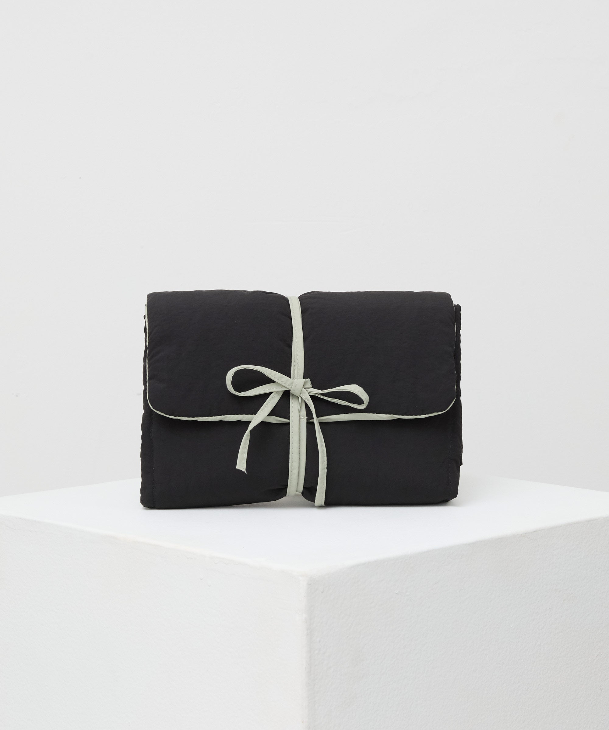 Plush Change Mat Wrap - Licorice Black