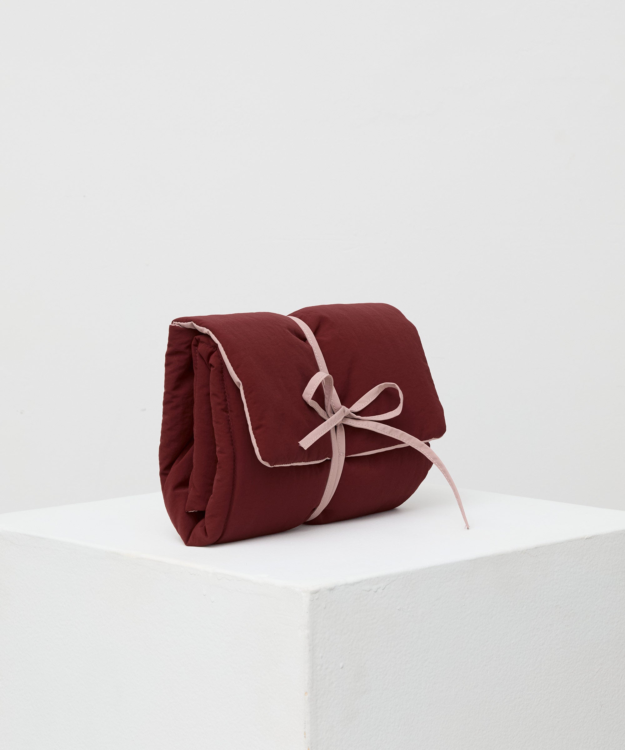 Plush Change Mat Wrap - Burgundy